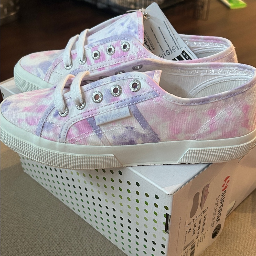 NEW Superga Women's Tie-Dye Sneakers